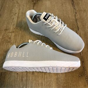 NOBULL Gray White Outwork Shoes M 9.5 / W 11